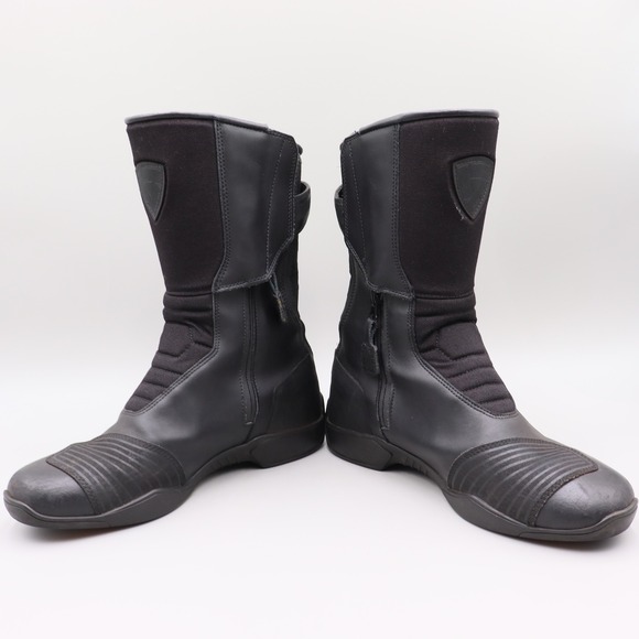 REV IT! Rival H2O Motorcycle Riding Boots Mens Sz 11.5 Black Waterproof Touring - Picture 6 of 10